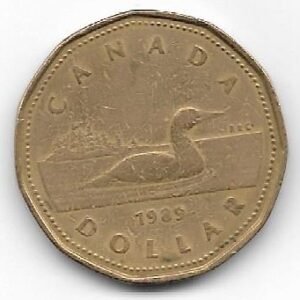 Canada Dolar 1989 KM 157