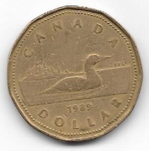Canada Dolar 1989  KM 157