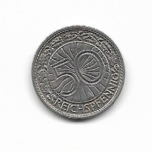 Alemania Weimar 50 rp 1928A  KM 49