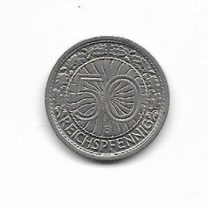 Alemania Weimar 50 rp 1928E  KM 49