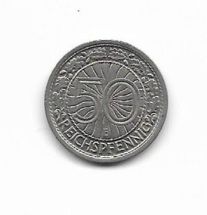 Alemania Weimar 50 rp 1928E  KM 49