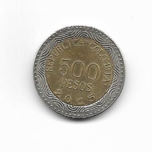 Colombia 500 pesos 2015  KM 298