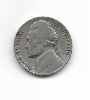 Estados Unidos 5 cents 1940 KM