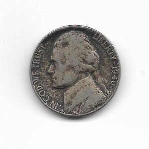 Estados Unidos 5 cents 1946  KM