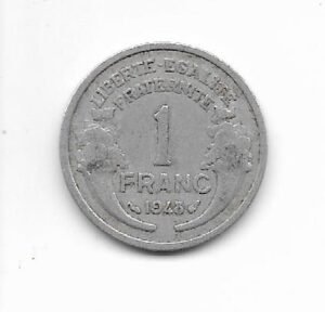 Francia 1 franc 1948 KM 885a.1
