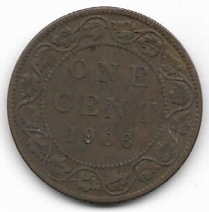 Canada 1 cent 1906  KM 8