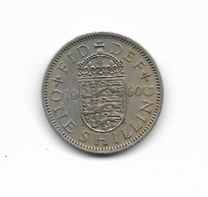 Gran Bretaña Shilling 1960 Elizabeth II KM 904