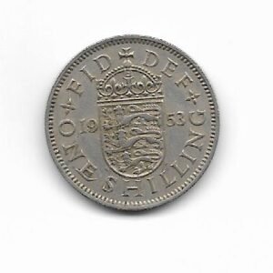 Gran Bretaña Shilling 1953 Elizabeth II KM 890