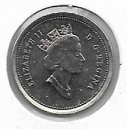 Canada 10 cents 1999  KM 183