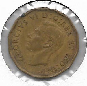 Canada 5 cents 1942  KM 39