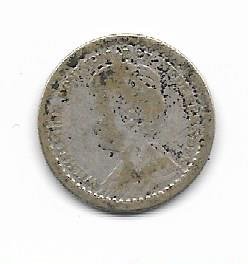 Holanda 10 cents 1916 KM 145 (Plata)