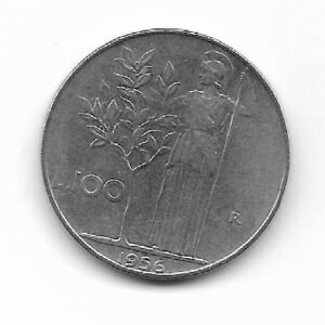 Italia 100 Lire 1956 KM 96.1