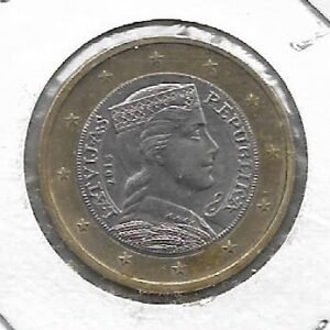 Letonia 1 euro 2014 KM 156