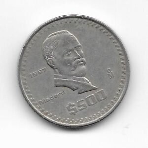Mexico 500 pesos 1987 KM 529