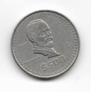 Mexico 500 pesos 1987 KM 529