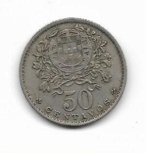 Portugal 50 cents 1931 KM 577