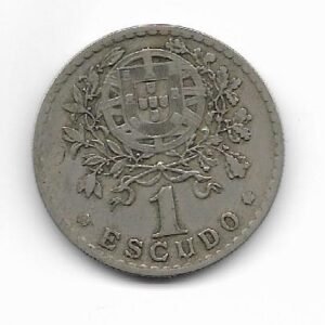 Portugal 1 escudo 1928 KM 578