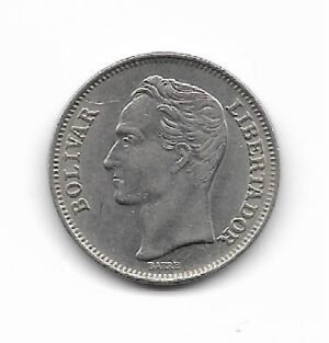 Venezuela 1 Bolivar 1967 KM 42