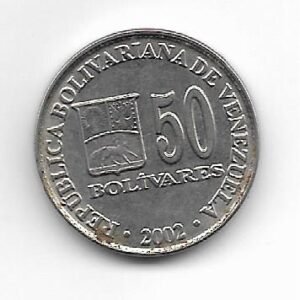 Venezuela 50 Bolivares 2002 KM 82