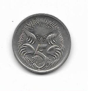 Australia 5 c. 1987 KM 80