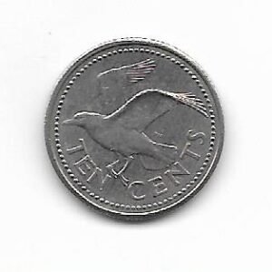 Barbados 10c 1996 KM 12