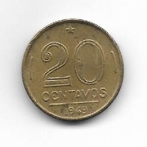 Brasil 20 cvos 1949 KM 562