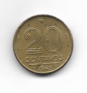 Brasil 20 cvos 1949 KM 562