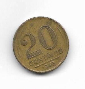 Brasil 20 cvos 1948 KM 556A