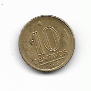 Brasil 10 cvos 1949 KM 561