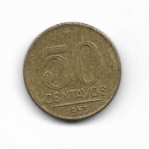 Brasil 50 cvos 1953 KM 563
