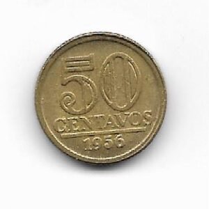 Brasil 50 cvos 1956 KM 566