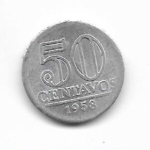 Brasil 50 cvos 1958 KM 569