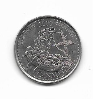 Canada 25 cent 2000 KM 379