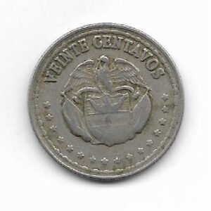 Colombia 20 cvos 1963 KM 215.2