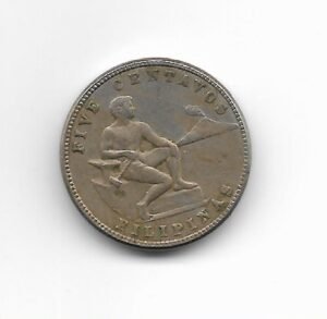 Filipinas 5 cents 1938 KM 180 (USA)