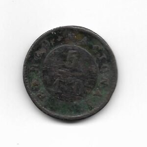 Argentina - Buenos Aires 5 decimos 1827 CJ 9.1.17 A11-R5