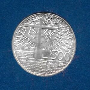 Vaticano 500 Lire 1991 - Juan Pablo II - Plata - Estuche