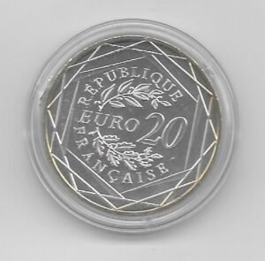 Francia 20 euros 2017 - Marianne liberty - Plata