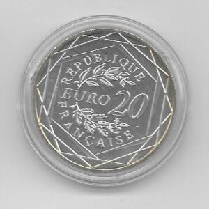 Francia 20 euros 2017 - Marianne liberty - Plata