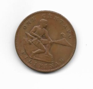 Filipinas 1 cent 1944 KM 179 (USA)