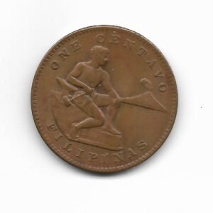Filipinas 1 cent 1944 KM 179 (USA)
