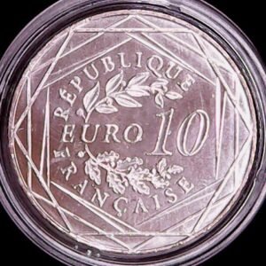 Francia 10 euros 2017 - Centenario de la muerte de Auguste Rodin - Plata