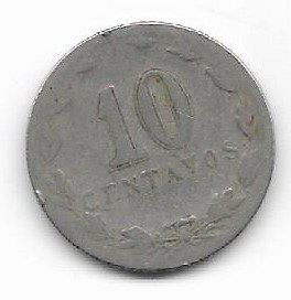 Argentina 10 centavos 1938