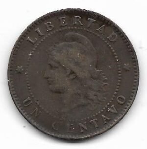 Argentina 1 centavo 1890
