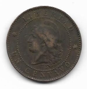 Argentina 1 centavo 1891