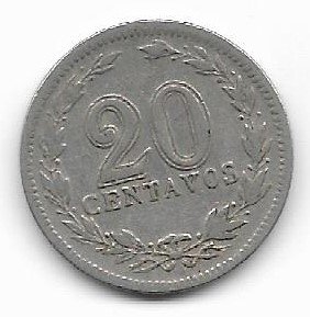 Argentina 20 centavos 1938