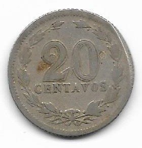 Argentina 20 centavos 1920