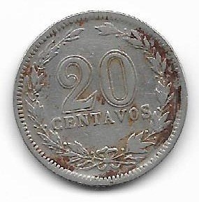 Argentina 20 centavos 1924
