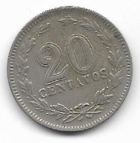 Argentina 20 centavos 1930