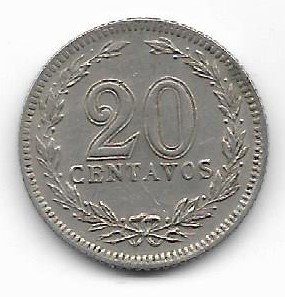 Argentina 20 centavos 1937